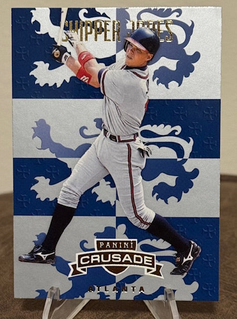 2025 Panini Crusade Baseball CHIPPER JONES Silver #129