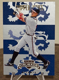 2025 Panini Crusade Baseball CHIPPER JONES Silver #129