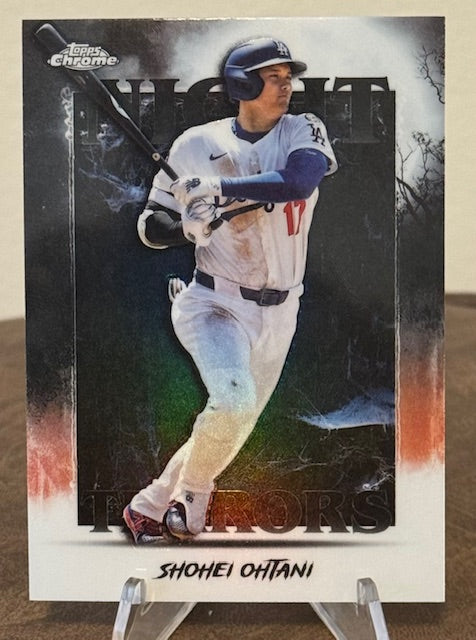 2025 Topps Chrome Update Baseball SHOHEI OHTANI Night Terrors #NT-2