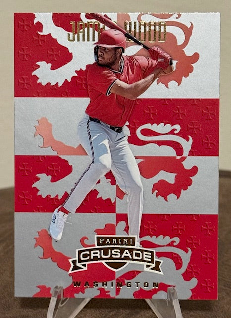 2025 Panini Crusade Baseball JAMES WOOD Silver #138