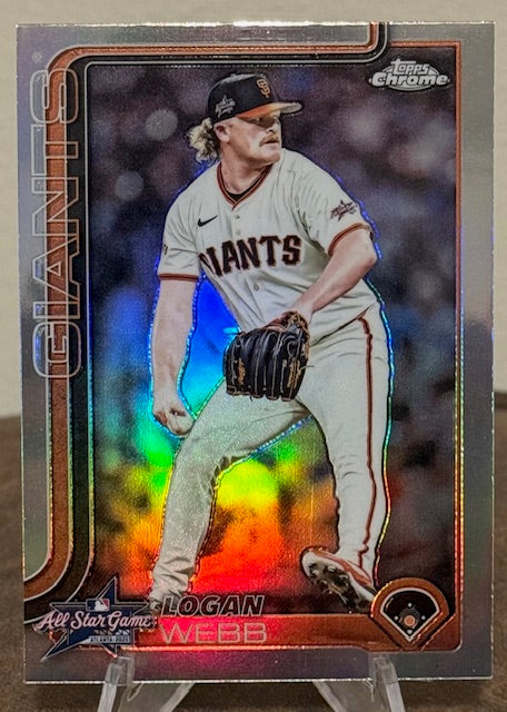 2025 Topps Chrome Update Baseball LOGAN WEBB All-Star Game #ASGC-46
