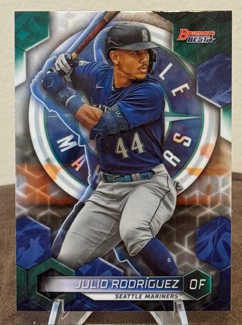 2023 Bowman's Best Baseball JULIO RODRIGUEZ #9