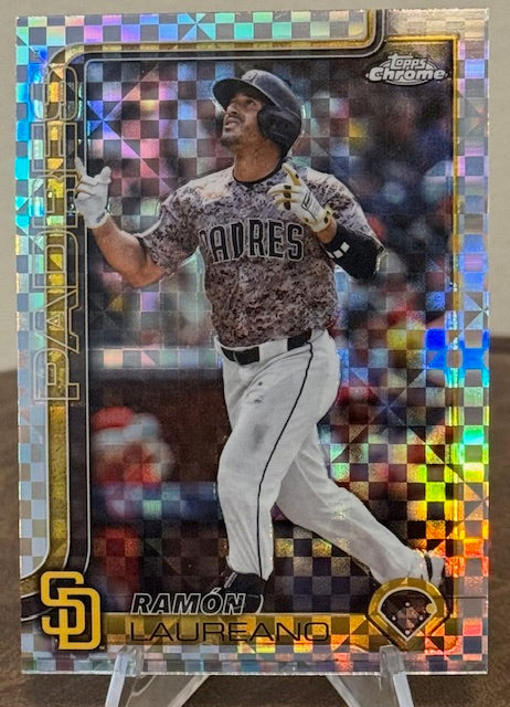 2025 Topps Chrome Update Baseball RAMON LAUREANO RC X-Fractor #USC144