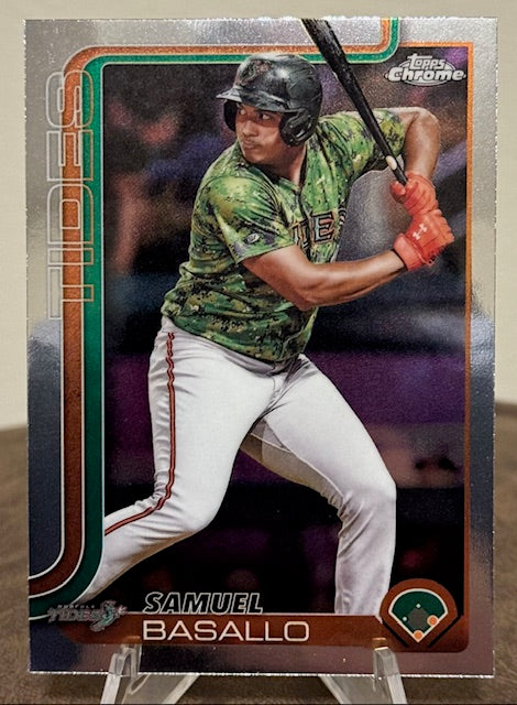 2025 Topps Pro Debut Baseball SAMUEL BASALLO Chrome #PDC-170