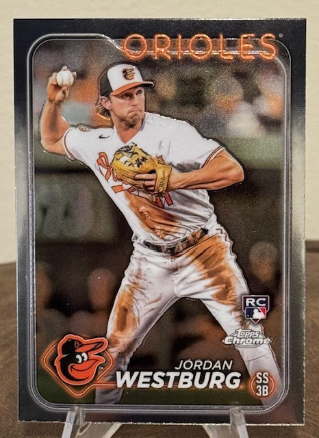 2024 Topps Chrome Baseball JORDAN WESTBURG RC #277
