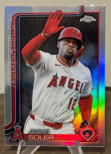2025 Topps Chrome Update Baseball JORGE SOLER Refractor #USC133
