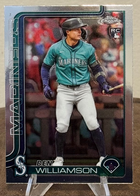 2025 Topps Chrome Update Baseball BEN WILLIAMSON RC #USC-168