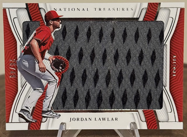 2023 Panini National Treasures Baseball JORDAN LAWLAR Rookie Silhouettes #RS-JL