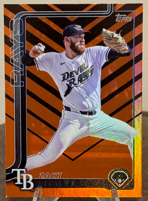 2025 Topps Update Series Baseball ZACK LITTELL Holiday Foil #US66