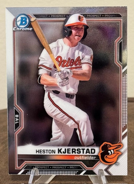 2021 Bowman Baseball HESTON KHERSTAD Chrome Prospect #BCP-138