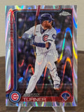 2025 Topps Chrome Update Baseball JUSTIN TURNER RayWave Refractor #USC170