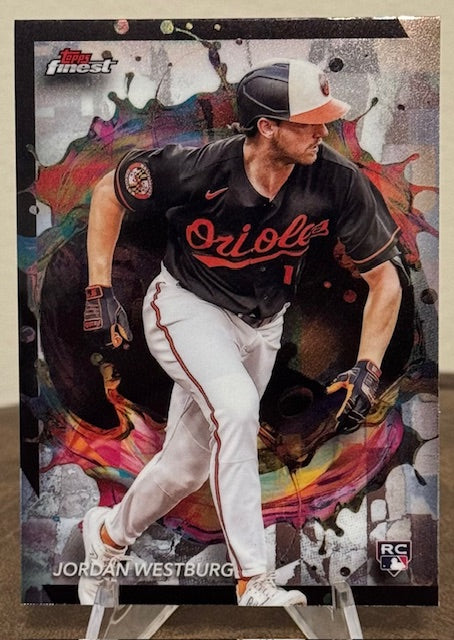 2024 Topps Finest Baseball JORDAN WESTBURG RC Rare #283