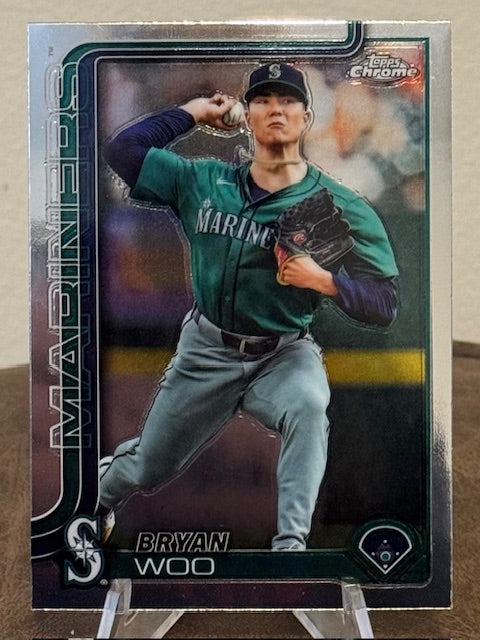 2025 Topps Chrome Update Baseball BRYAN WOO #USC-16