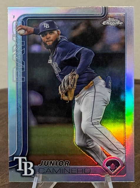 2025 Topps Chrome Update Baseball JUNIOR CAMINERO Refractor #USC109