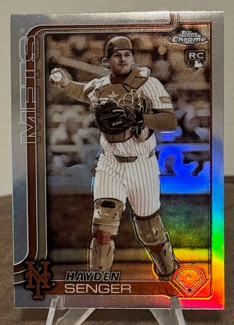 2025 Topps Chrome Update Baseball HAYDEN SENGER RC Sepia Refractor #USC128