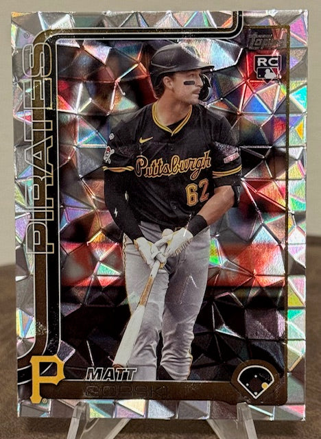 2025 Topps Update Series Baseball MATT GORSKI RC Diamante Foil #US190
