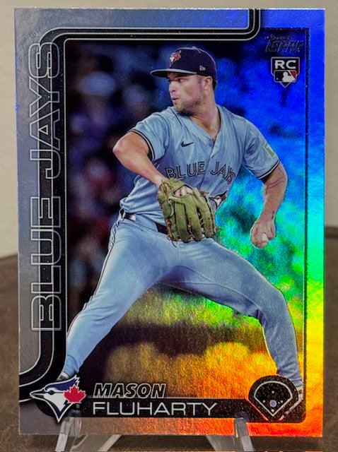 2025 Topps Update Series Baseball MASON FLUHARTY RC Rainbow Foil #US138