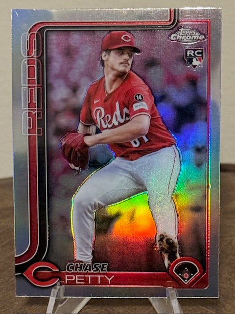 2025 Topps Chrome Update Baseball CHASE PETTY RC Refractor #USC97