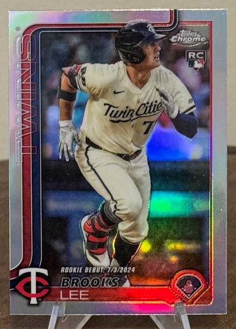2025 Topps Chrome Update Baseball BROOKS LEE RC Rookie Debut Refractor #USC6