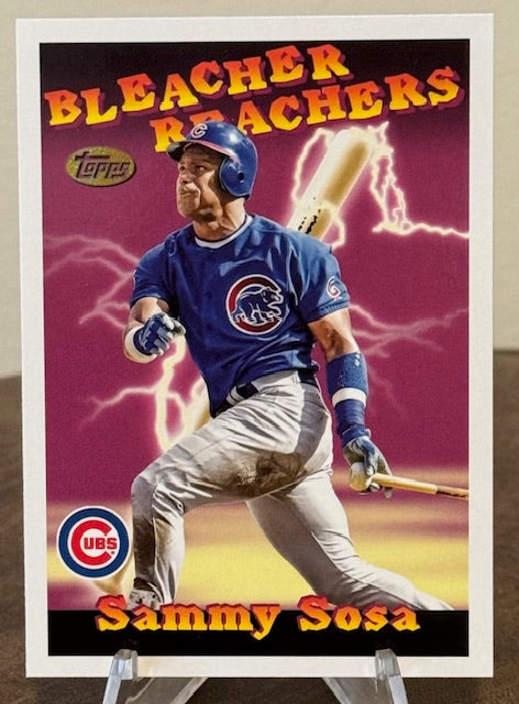 2025 Topps Update Baseball SAMMY SOSA Bleacher Reachers #BR-6