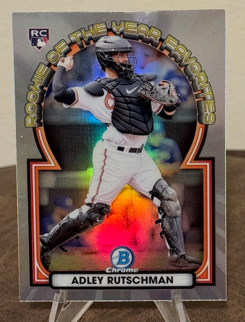 2023 Bowman Baseball ADLEY RUTSCHMAN RC Rookie of the Year Favorites #ROYF-4