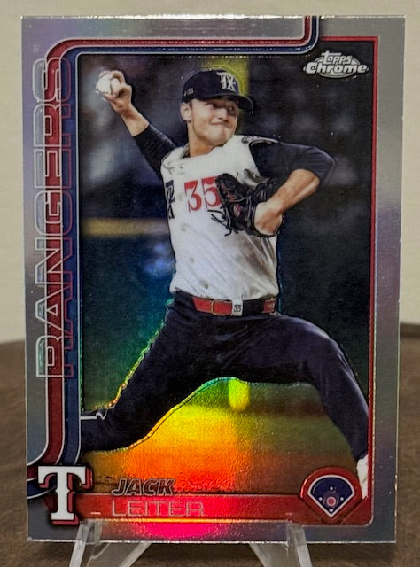 2025 Topps Chrome Update Baseball JACK LEITER Refractor #USC42