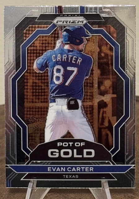2023 Panini Prizm Baseball EVAN CARTER Pot of Gold #PG9