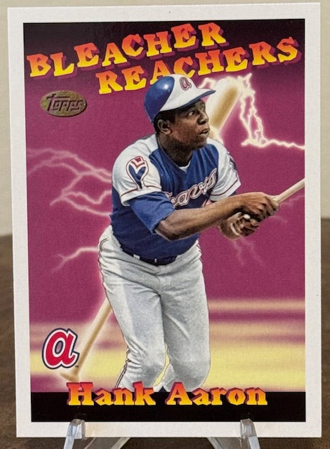 2025 Topps Update Baseball HANK AARON Bleacher Reachers #BR-24