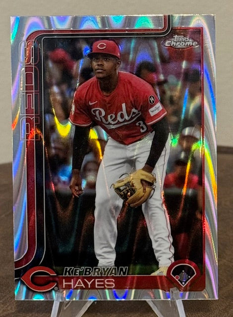 2025 Topps Chrome Update Baseball KE'BRYAN HAYES RayWave Refractor #USC13