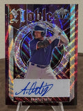 2023 Leaf Metal Baseball ABIMELEC ORTIZ Noble Autograph Purple Wave 1/1 Pre-Production Proof