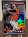 2024 Topps Chrome Baseball ADLEY RUTSCHMAN Refractor #80