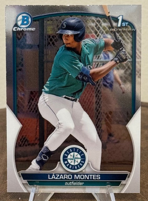 2023 Bowman Baseball LAZARO MONTES Chrome 1st Prospect #BCP-58