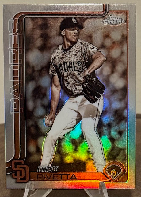 2025 Topps Chrome Update Baseball NICK PIVETTA Sepia Refractor #USC114