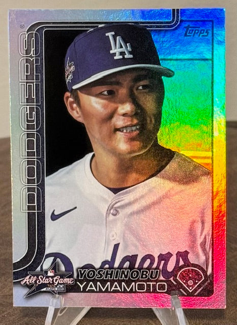 2025 Topps Update Series Baseball YOSHINOBU YAMAMOTO All-Star Game #ASG-32