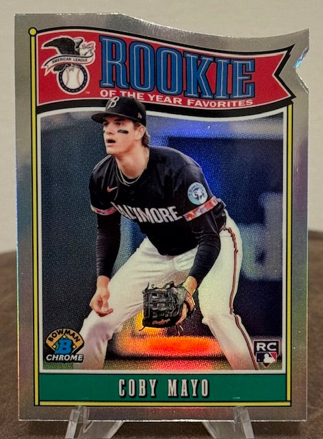 2025 Bowman Baseball COBY MAYO RC Rookie of the Year Favorites #ROY-2