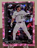 2025 Topps Update Series Baseball BRAXTON FULFORD RC Pink Diamante Foil #US123