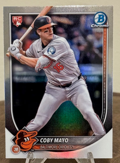 2025 Bowman Chrome Baseball COBY MAYO RC Red Variation Refractor #83