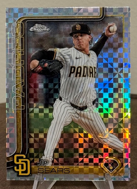 2025 Topps Chrome Update Baseball JP SEARS X-Fractor #USC85