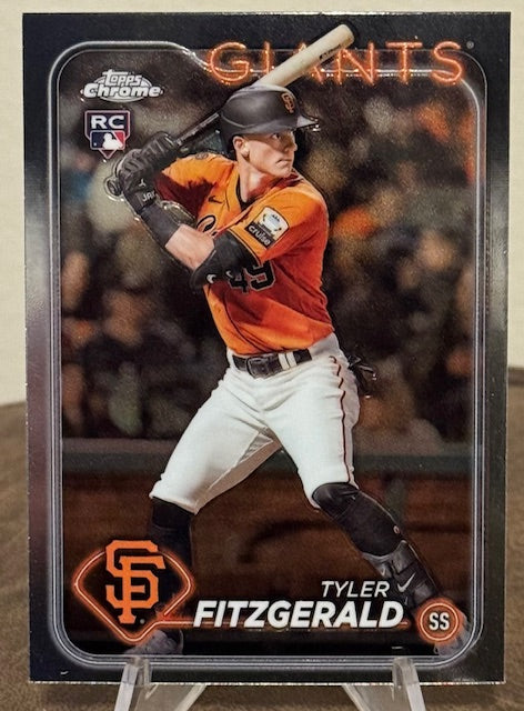 2024 Topps Chrome Baseball TYLER FITZGERALD RC #131