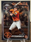2024 Topps Chrome Baseball TYLER FITZGERALD RC #131