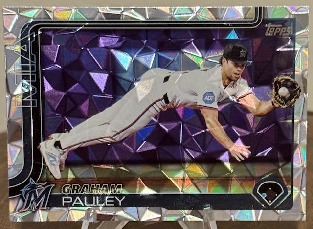 2025 Topps Update Series Baseball GRAHAM PAULEY Diamante Foil #US188