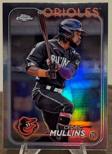 2024 Topps Chrome Baseball CEDRIC MULLINS Refractor #82