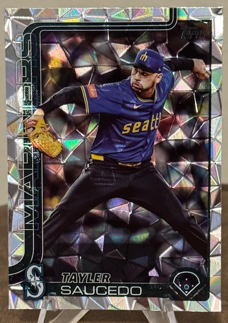 2025 Topps Update Series Baseball TAYLER SAUCEDO Diamante Foil #US226