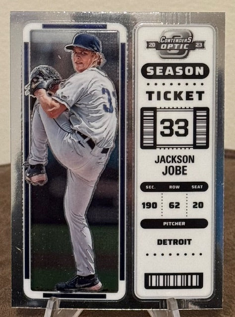 2023 Panini Chronicles Baseball JACKSON JOBE Contenders Optic #16