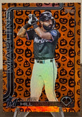 2025 Topps Update Series Baseball DEREK HILL Jack O'Lantern Holiday Foil #US305