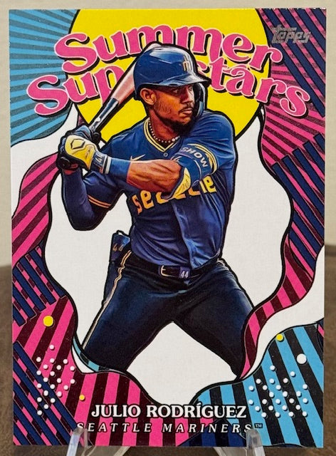 2025 Topps Series 2 Baseball JULIO RODRIGUEZ Summer Superstars #SS-37