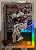 2025 Topps Chrome Update Baseball JUSTIN HAGENMAN RC Sepia Refractor #USC61