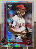 2025 Topps Chrome Update Baseball CADEN DANA RC Rookie Debut Prism Refractor #USC34
