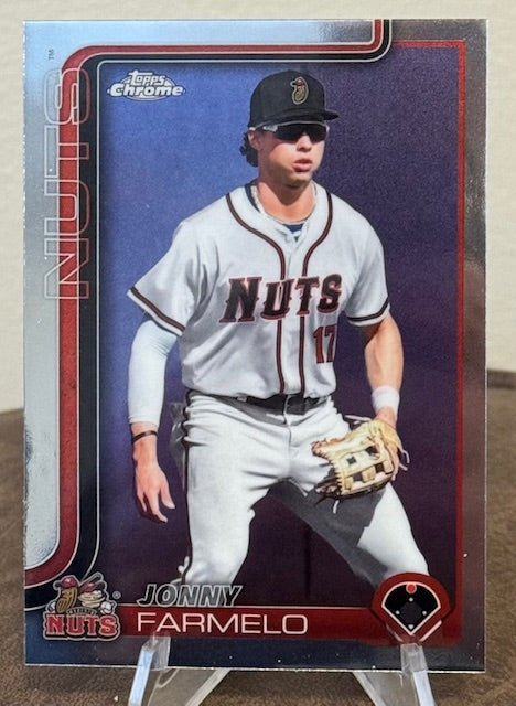 2025 Topps Pro Debut Baseball JONNY FARMELO Chrome #PDC-156