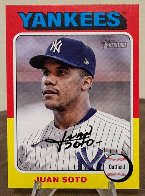 2024 Topps Heritage Baseball JUAN SOTO #143